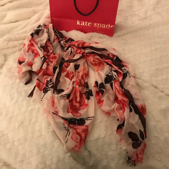 Kate Spade Scarf NWOT - Picture 2 of 8